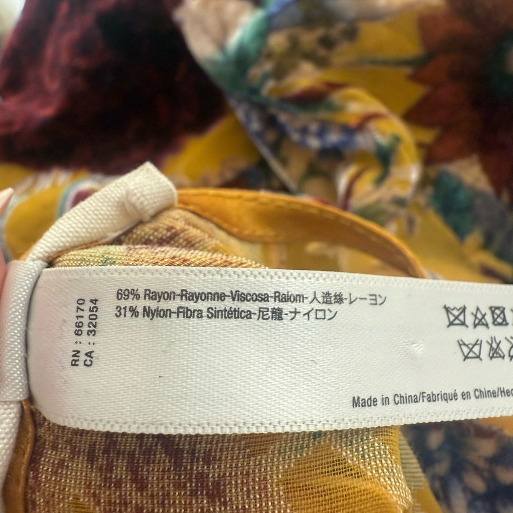 Anthropologie Floreat Velvet and Chiffon Kimono - Picture 7 of 7